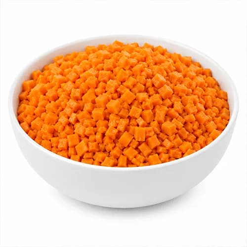 Dehydrated Diced Carrots for Food Processing and Industrial Culinary Applications