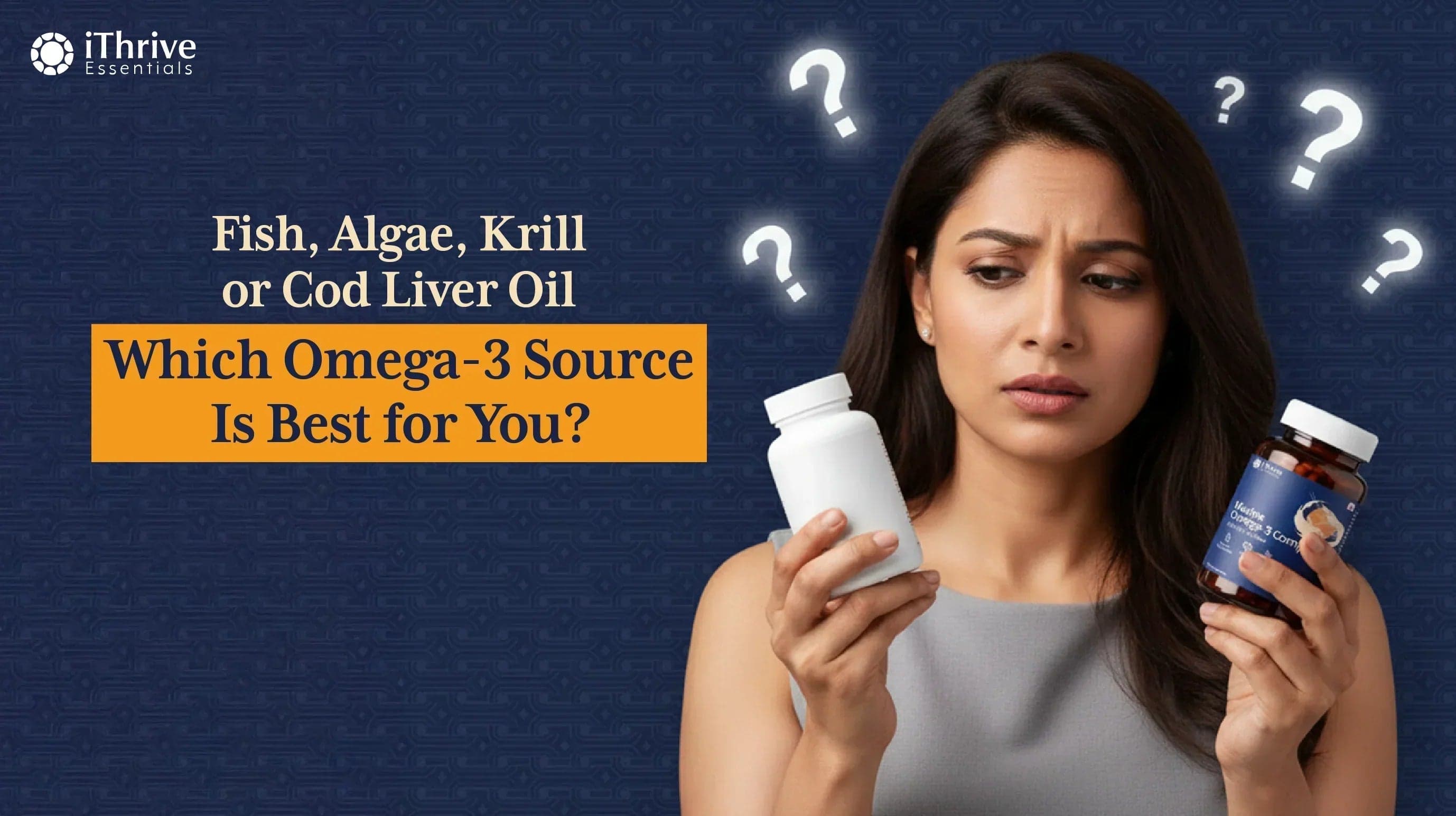 Omega-3 (Fish Oil, Krill, Algae)