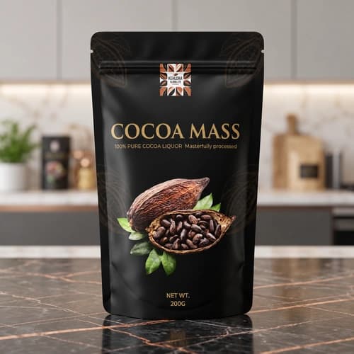 Pure Cocoa Mass for Chocolate Making and Flexible Recipe Formulation