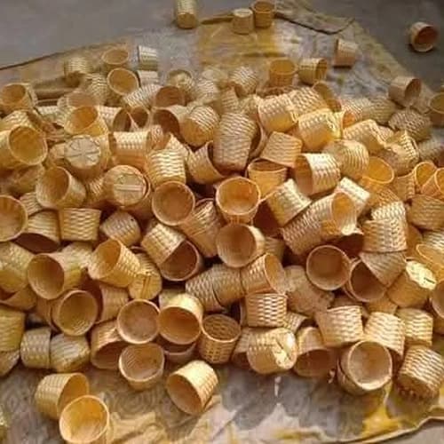 Mini Woven Bamboo Cups for Serving, Gifting, and Decorative Use