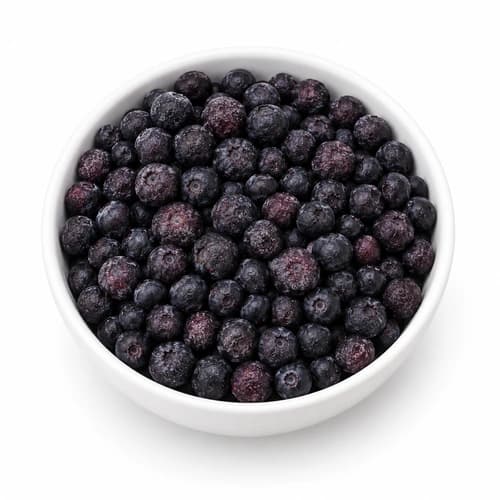 IQF Frozen Blueberries for Bakery, Beverage, Dairy, and Food Processing