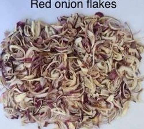 Dehydrated Red Onion Flakes for Food Processing and Spice Blending