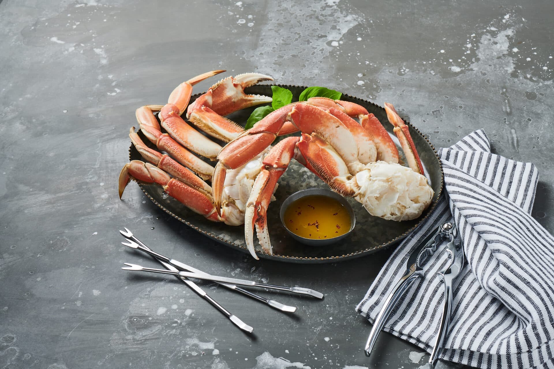 Alaskan Seafood (Pollock, Sockeye Salmon, King & Snow Crab)