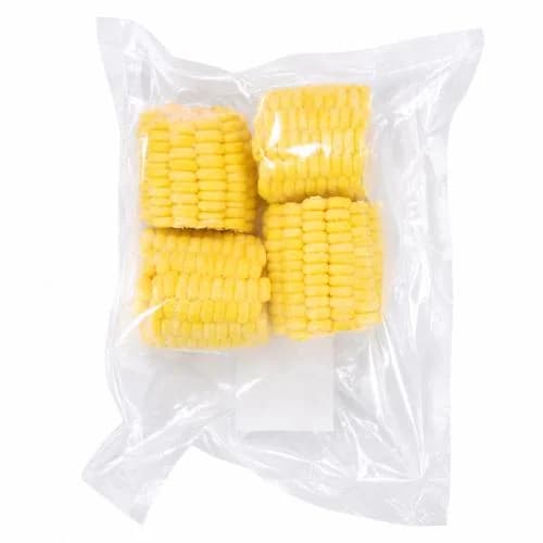 Frozen Sweet Corn Cob Sections with Uniform Portion Size
