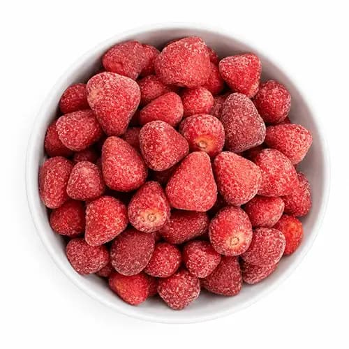 Bulk Freeze-Dried Whole Strawberries for Food Processing and Confectionery Manufacturing