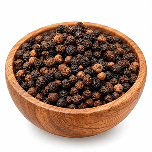 Premium Whole Black Peppercorns for Commercial Food Processing and