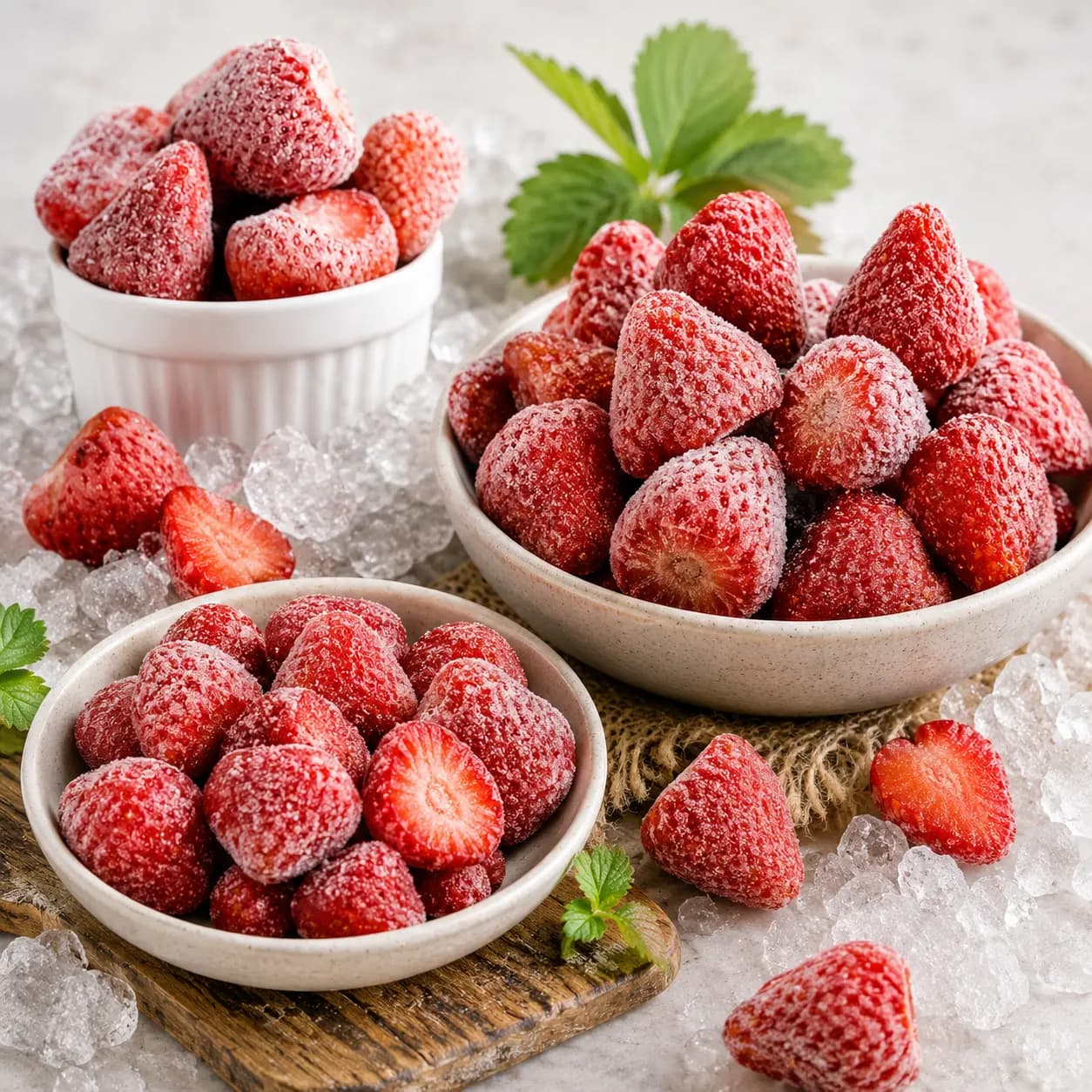 IQF Frozen Strawberries with Natural Flavor and Premium Quality