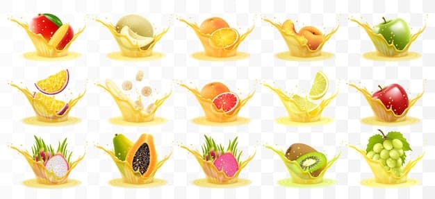 Juice Concentrates (Orange, Apple, Grape, Lemon, Mango, Passion Fruit)
