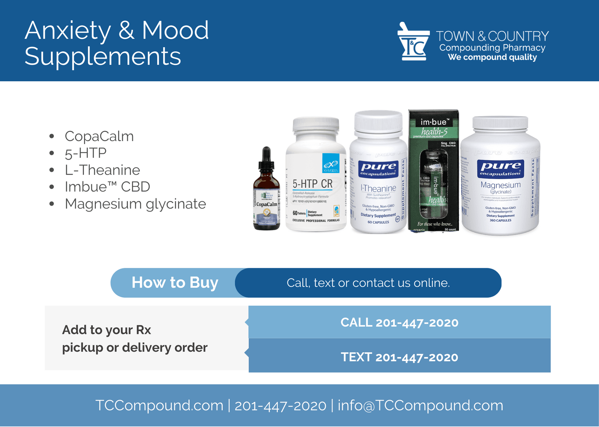 Mood & Anxiety Supplements