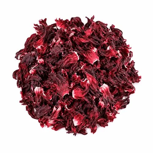 Premium Dried Hibiscus Flower Petals for Tea and Herbal Blends