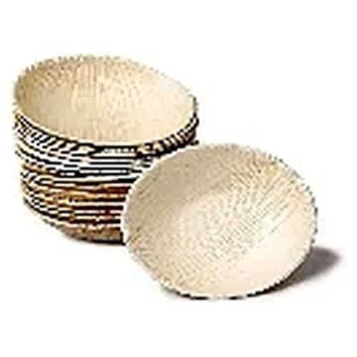 Round Areca Palm Leaf Bowl for Catering and Portion Food Service