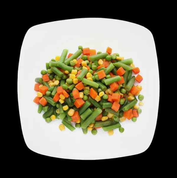 Blanched Frozen Vegetables