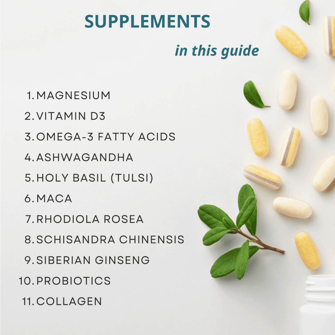 Lactation & Menopause Supplements