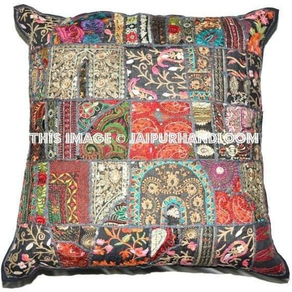Cushions & Throw Pillows (Embroidered, Printed, Velvet)