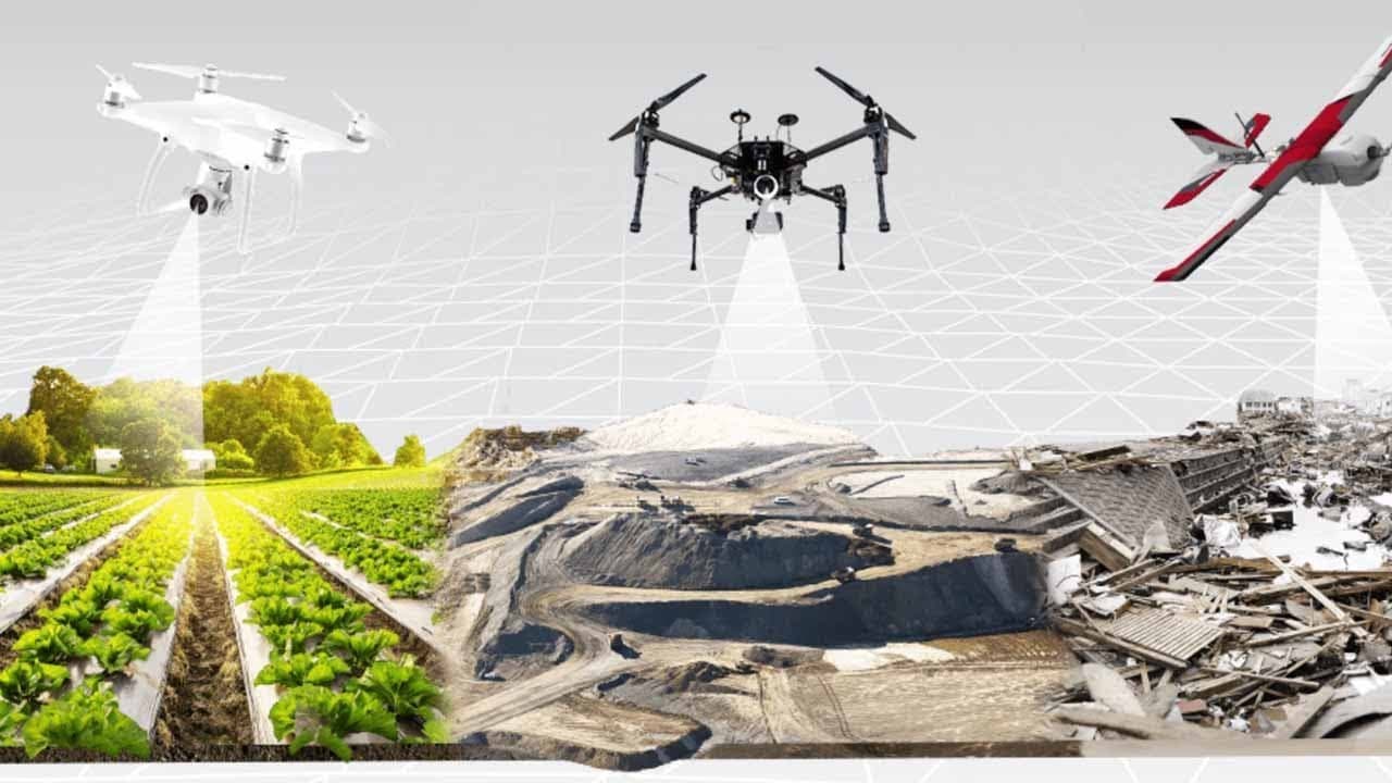 Long-Range Mapping Drones