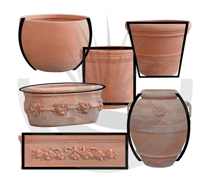 Indoor Planters & Pots (Terracotta, Hanging, Geometric)