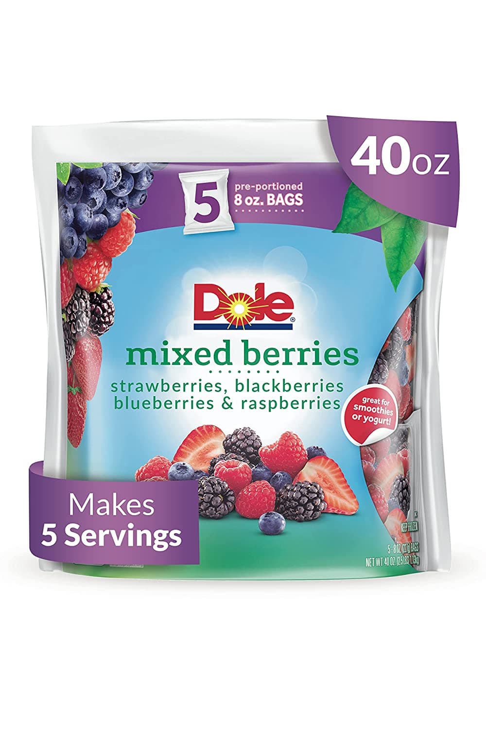 Frozen Berries (Strawberries, Blueberries, Raspberries, Blackberries, Mixed Berries)
