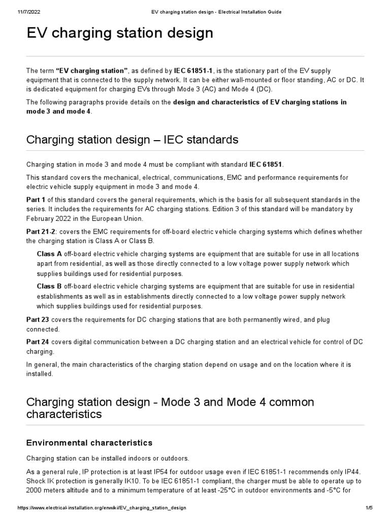 Charging Stations