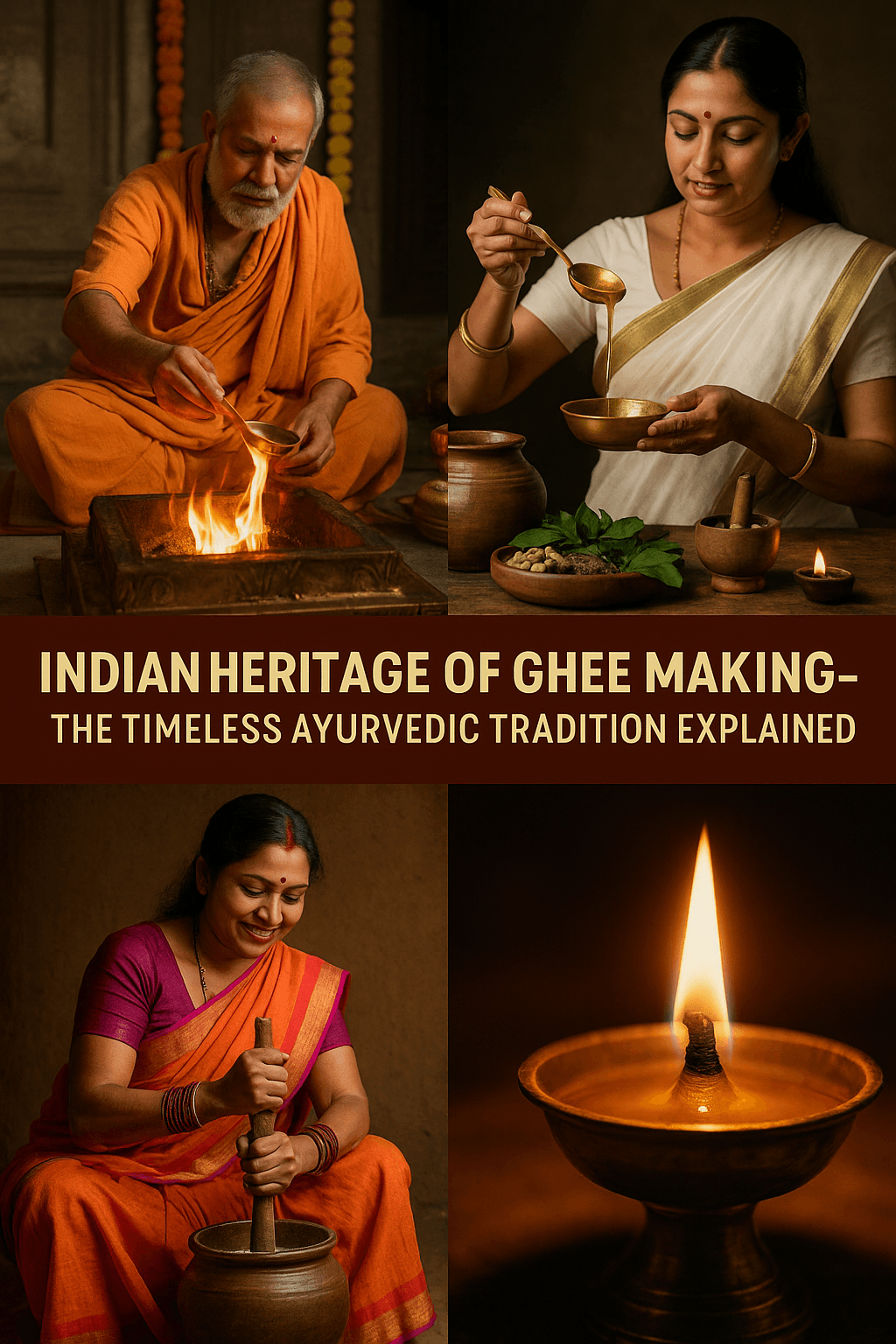 Ayurvedic Ghee & Natural Sweeteners
