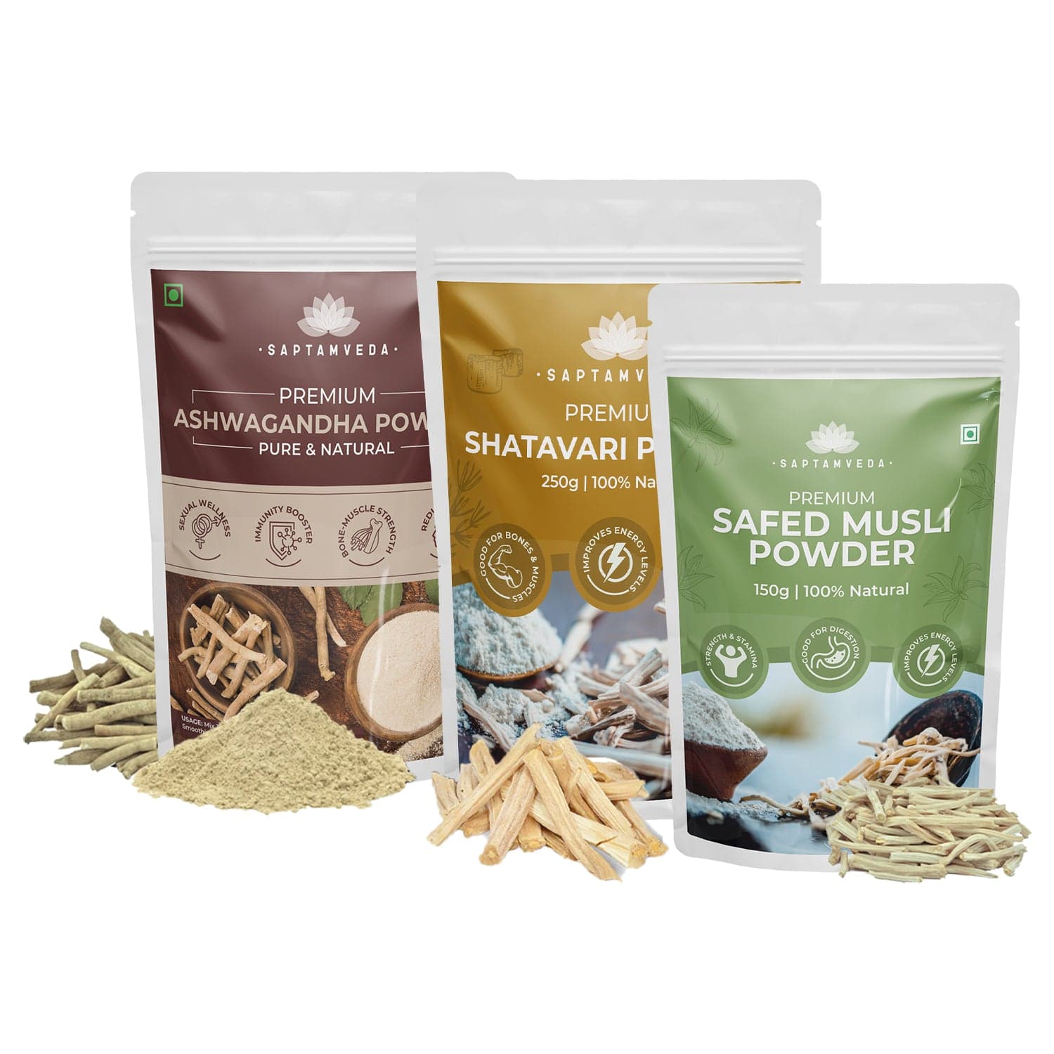 Safed Musli, Kaunch & Gokshura Supplements