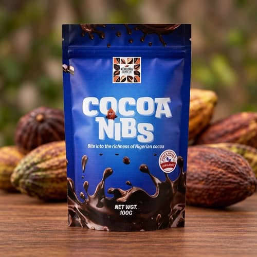 Nigerian Cocoa Nibs for Crunchy Bakery and Confectionery Applications
